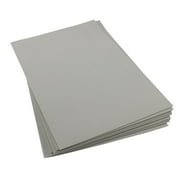 Craft Foam Sheets--12 x 18 Inches - Light Gray - 5 Sheets-2 MM Thick