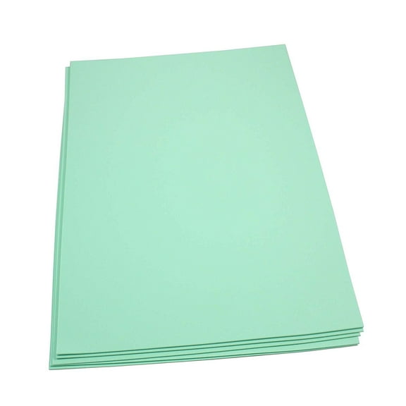 Craft Foam Sheets--12 x 18 Inches - Mint - 5 Sheets-2 MM Thick