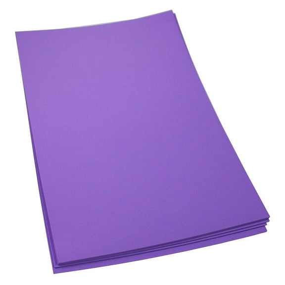 Craft Foam Sheets--12 x 18 Inches - Purple - 5 Sheets-2 MM Thick