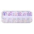 Craft Glitter Nail Sticks Clear Rhinestones Heart for Nails Makeup 12