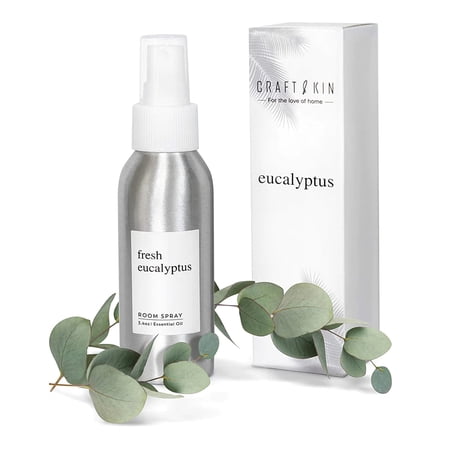 Craft & Kin Essential Oil Room Spray for Home - Air Fresheners, Eucalyptus (3.4 oz)
