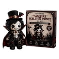 thumbnail image 1 of Craft Kit for Adults Patchwork Vampire Skeleton Plush Halloween Diy Project for Home Decor, 1 of 7