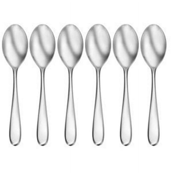Craft Kitchen 400011 Classic Dinner Spoons, Silver - Set of 6