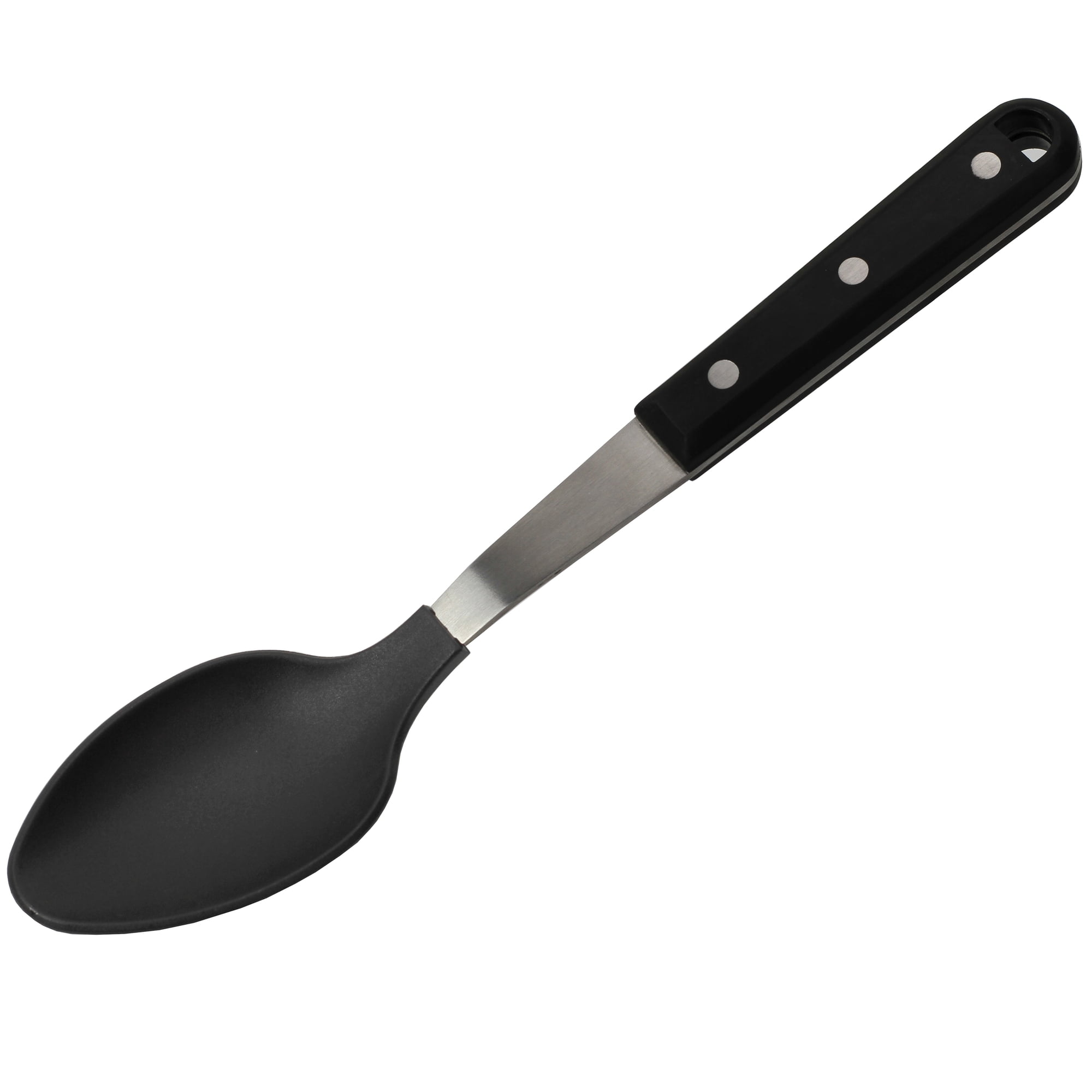 Chef Craft 10230 1-Piece Stainless Steel Solid Spoon, 13-inch