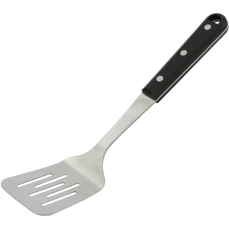 Choice 14 1/4 Flexible Stainless Steel Slotted Spatula / Turner