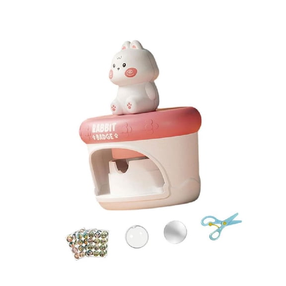 Craft Kits Badge Maker Badges Press Machine Toy For Early Educational Crafting Project Toy