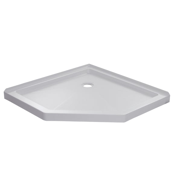 Craft + Main 4242NA-W 42" X 42" Neo Angle Shower Base - White
