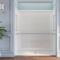 Miseno Msp-6436C 64" X 36" Rectangular Shower Base - White