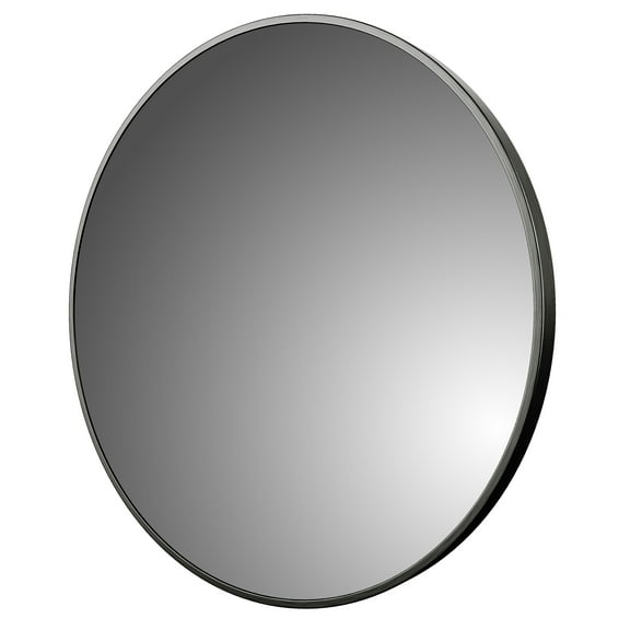 CRAFT + MAIN® 32 × 32-Inch Aluminum Framed Round Mirror