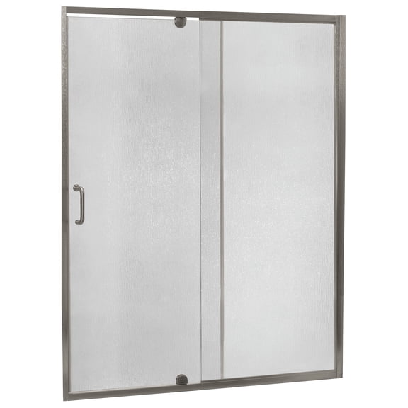 Craft + Main Cvdp4869-Rn Cove 69" High X 48" Wide Sliding Framed Shower Door - Nickel