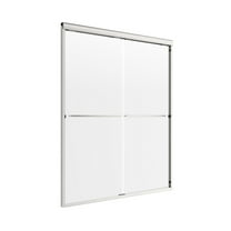 Craft Main Cvss4665-Cl Cove 65" High X 46" Wide Sliding Frameless Shower Door - Nickel