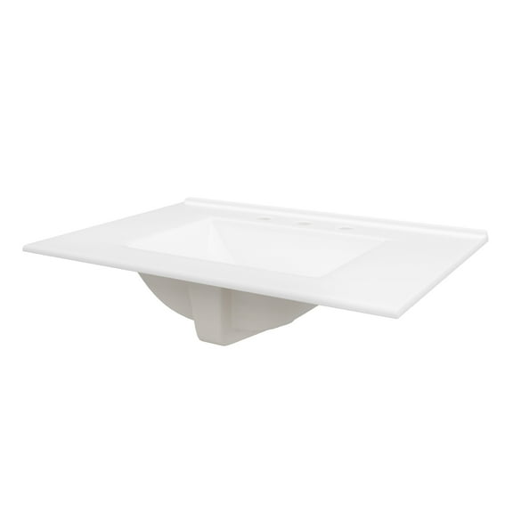 Craft + Main Fc-3122-8W 31" Ceramic Vanity Top - White