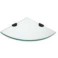 thumbnail image 1 of CRAFT + MAIN® 10 × 10-Inch Corner Glass Shelf, 1 of 3