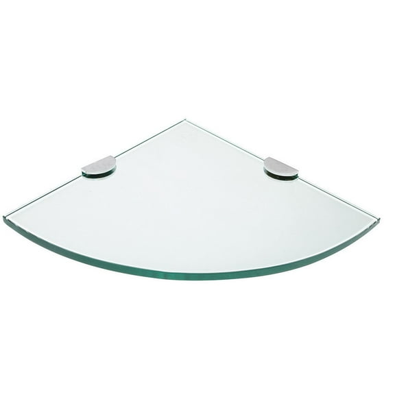 CRAFT + MAIN® 10 × 10-Inch Corner Glass Shelf