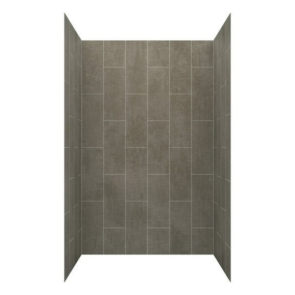 Craft + Main Gfs483478 Jetcoat 48" X 34" X 78" Five Panel Alcove Shower Wall Kit - Quary