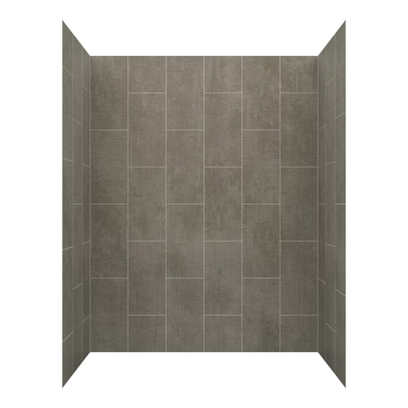 Craft + Main GFS603278-QU Jetcoat 60" X 32" X 78" Five Panel Alcove Shower Wall Kit -