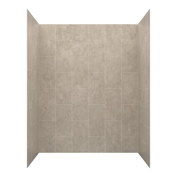 Craft + Main GFS603278-SH Jetcoat 60" X 32" X 78" Five Panel Alcove Shower Wall Kit -