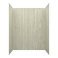 thumbnail image 1 of Craft + Main Gfs603278 Jetcoat 60" X 32" X 78" Five Panel Alcove Shower Wall Kit - Wood, 1 of 7