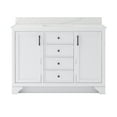 thumbnail image 1 of Craft + Main Lcvt4922d-Qcb Lanagan 48" Free Standing Single Basin Vanity Set - White, 1 of 7