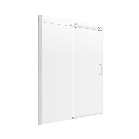 Craft + Main LGRLSC6074-CL-BN Lagoon 74" High X 60" Wide Sliding Frameless Shower Door -