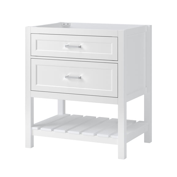 Craft + Main Lsv3022d Lawson 30" Single Free Standing Vanity Cabinet Only – - White