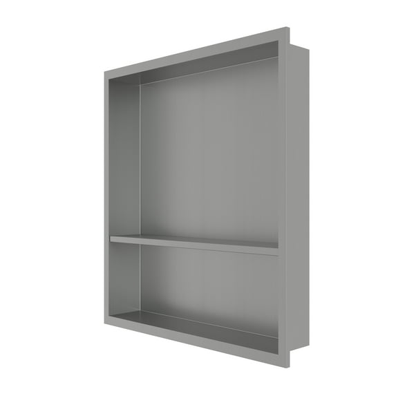 CRAFT + MAIN® 20 × 22-Inch Stainless Steel Shower Niche