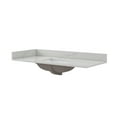 thumbnail image 1 of Craft + Main Qz49228r 49" Quartz Vanity Top - Calacatta Bianco, 1 of 7