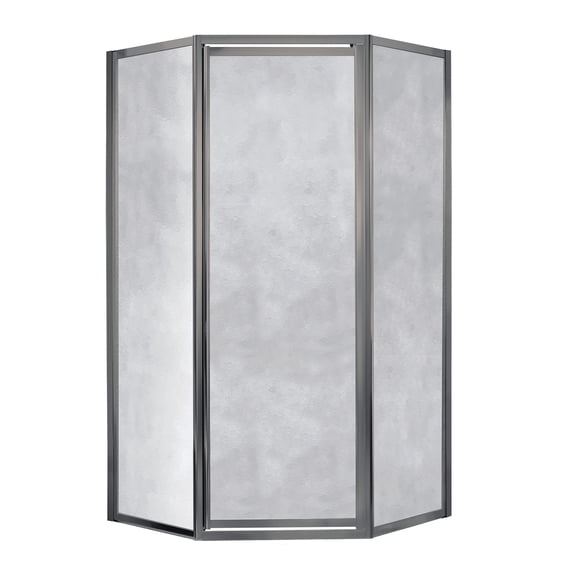 Craft + Main TDNA0470-OB-BN Tides 70" High X 55-1/2" Wide Framed Shower Enclosure - Nickel