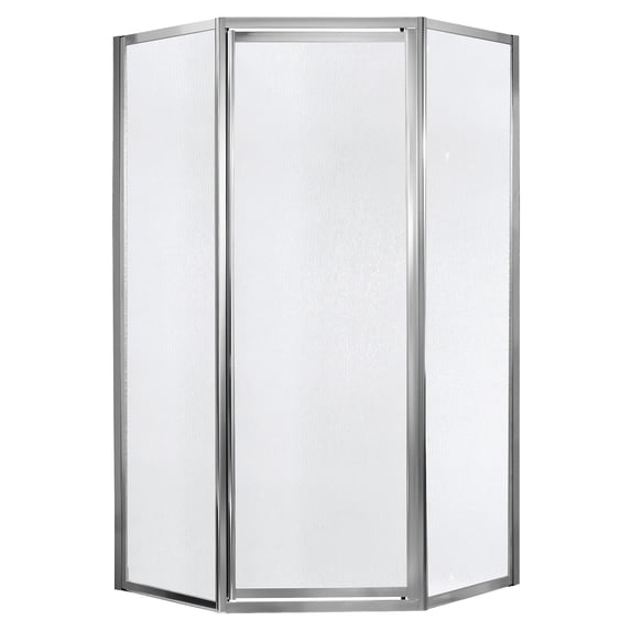 Craft + Main TDNA0470-OB-SV Tides 70" High X 55-1/2" Wide Framed Shower Enclosure - Silver