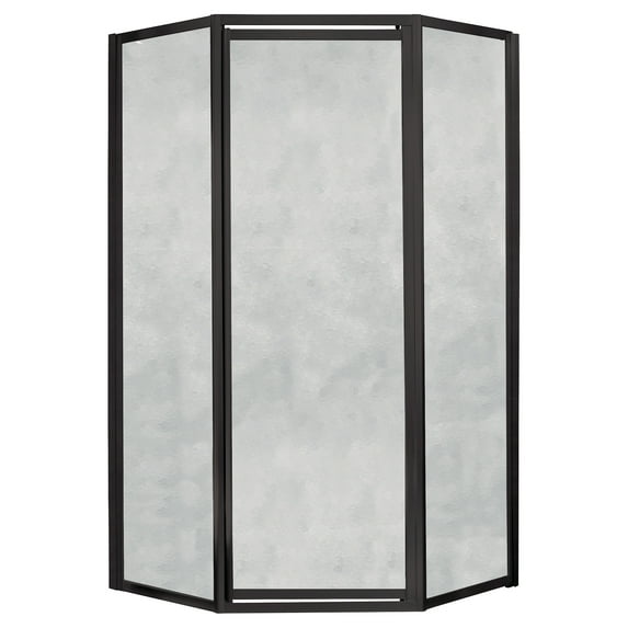 Craft + Main Tdna0570 Tides 70" High X 59" Wide Framed Shower Enclosure - Bronze