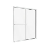 Craft Main Tdss4470-Cl Tides 70" High X 44" Wide Sliding Framed Shower Door - Silver