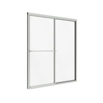 Craft Main Tdss4870-Cl Tides 70" High X 48" Wide Sliding Framed Shower Door - Silver