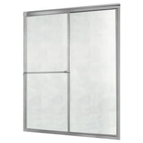 Craft   Main Tdss4870-Ob Tides 70" High X 48" Wide Sliding Framed Shower Door - Silver