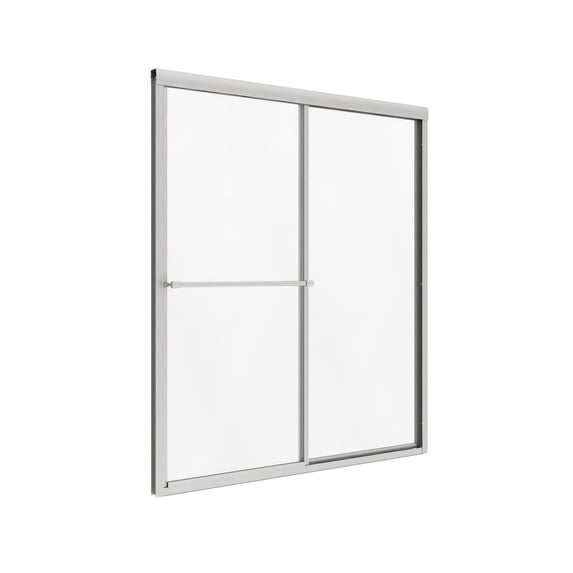 Craft + Main TDSS6070-CL-BN Tides 70" High X 60" Wide Sliding Framed Shower Door - Nickel