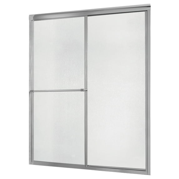 Craft + Main Tdss6070-Rn Tides 70" High X 60" Wide Sliding Framed Shower Door - Silver