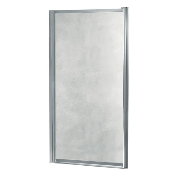 Craft + Main Tdsw3565-Ob Tides 65" High X 35" Wide Hinged Framed Shower Door - Silver