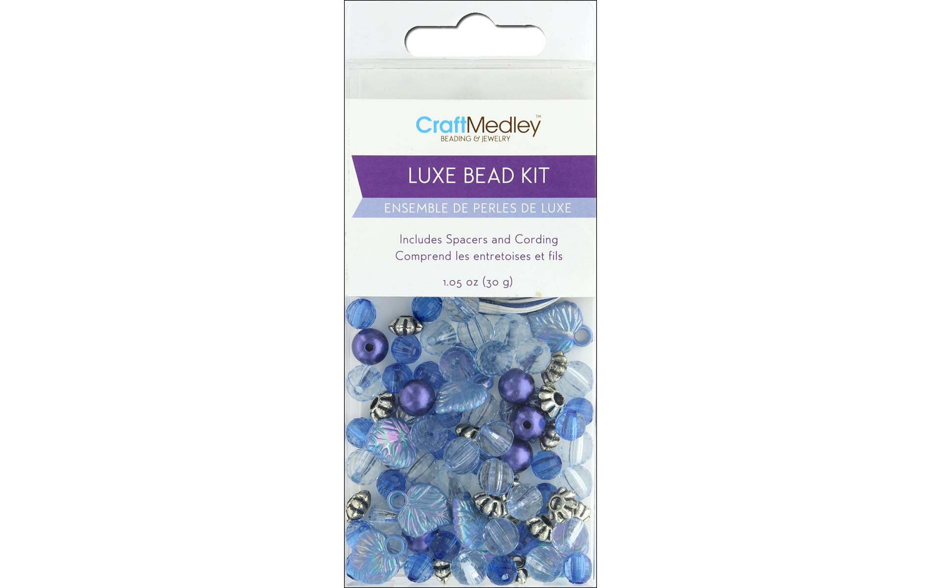 Craft Medley Acrylic Bead KitBlue