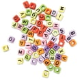 thumbnail image 1 of Craft Medley Alphabet Beads - Multi Mix, Assorted Colors, Package of 68, 1 of 1