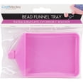 thumbnail image 1 of Craft Medley Bead Funnel Tray-4.75"X3"X.625", 1 of 2