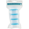 thumbnail image 1 of Craft Medley Bead Storage Containers W/Lids 4/Pkg-2.5"X1.5", 1 of 2