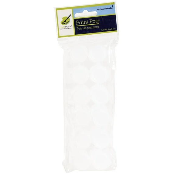 Craft Medley Empty Paint Pots Strips 2/Pkg-5ml