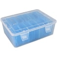 thumbnail image 1 of Craft Organizer,Bead Organizers and Storage,Diamond Art Storage,Diamond Painting Storage,Bead Storage Containers,Plastic Bead Organizer Box,14 Grids Bead Organizer,Bead Box,Blue,6.5x2.3x5 Inch, 1 of 9