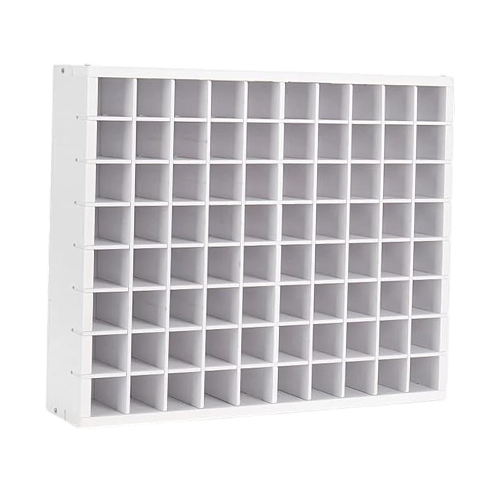 Craft Paint Storage Organizer Paint Holder Pigment Display Stand 80 Compartment Multilayered for Studio
