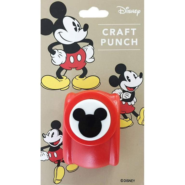 Craft Paper Punch of Mickey Mouse Logo (Japan Import