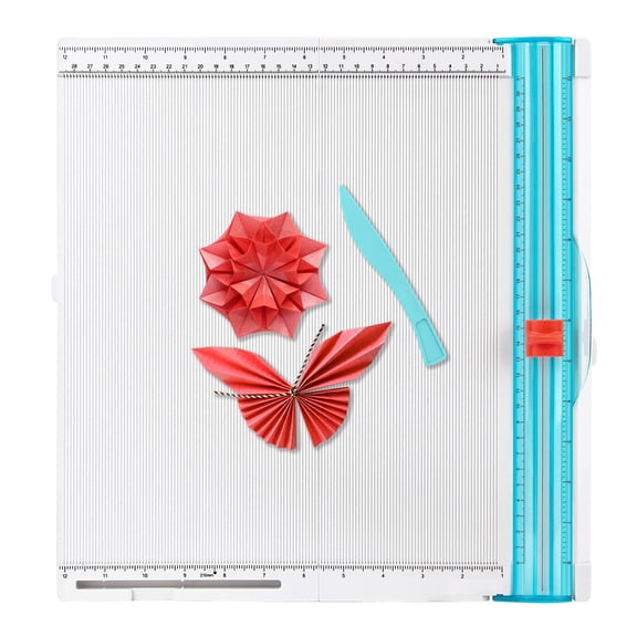 12 x12 Paper Trimmer & Scoring Board with Precise Cutting & Scoring for Crafts, Cards & Scrapbooking