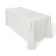 thumbnail image 1 of Craft & Party Polyester Tablecloth Rectangular 90" x 132" (White), 1 of 1
