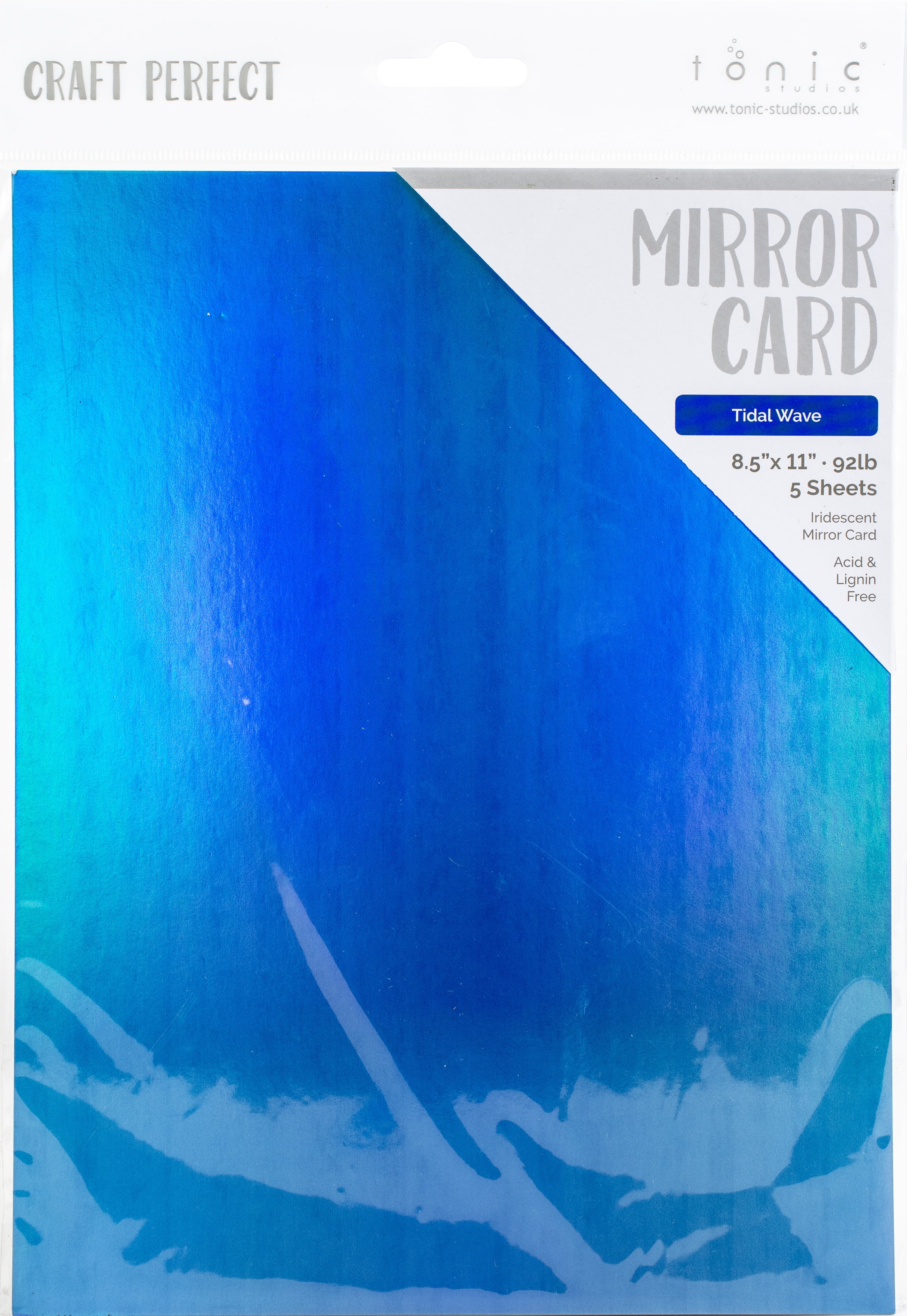 Mirror Purple Mirror 8 1/2 x 11 Cardstock - Single Sheet