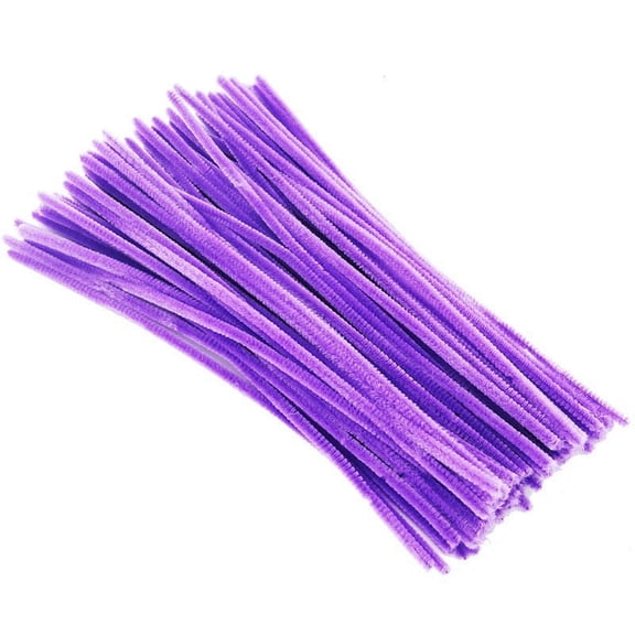 Craft Pipe Cleaners Thick Chenille Stems Fuzzy Crafting Sticks Creative Project Pipe Cleaners Fluffy Chenille Sticks Flower Making Suppliesfor DIY Art Decorations Creative Craft