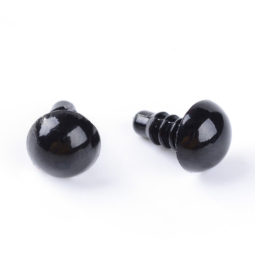 Craft Plastic Eyes Stuffed Toy Eyes Safety Eyes Black 20mm