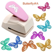 Craft Punch - 1-3/4'' Butterfly Shapes Paper Punch for Crafting on Multiple Paper Types